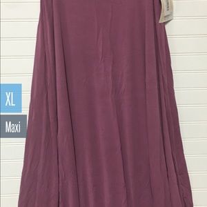 LuLaRoe maxi skirt size xL